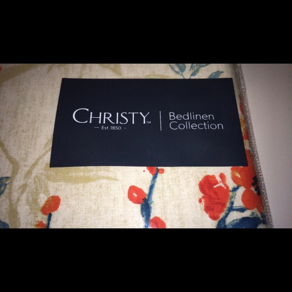 Christy Kyoto Full/Double Duvet Cover + 2 Shams 230TC New In Package $239 Value - Picture 5 of 14